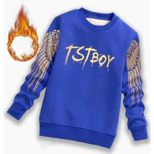 Spring Baby Boy Hoodies Kids Long Sleeve Cotton Fleece Sweatshirts Winter Teen Girls Clothing Toddler Boy Printed T Shirts Tops