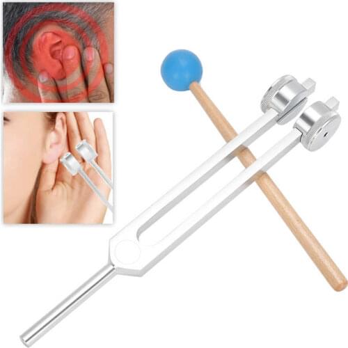 Aluminum Alloy Tuning Fork 126.22Hz Frequency Tuning Fork Meditation Tuning Energy Fork With Hammer Therapy Health Care Tool