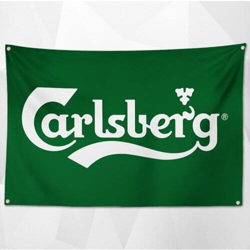 Vintage Beer Day Poster Wall Hanging Beverage Banner Flag With Four Grommets for Dorm Room Decor Outdoor Parties Oktoberfest E5