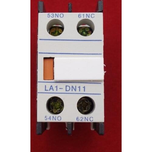 1PC Auxiliary Contact Block Fits LA1-DN11 1NO/1NC Use for LC1-D OLD TYPE CONTACTOR