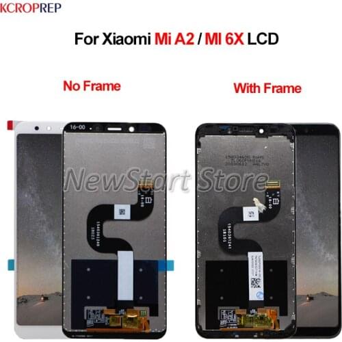 For Xiaomi Mi A2 Mi 6X LCD Display Touch Screen Digitizer Assembly Replacement Accessory 5.99" For Xiaomi MiA2 Mi6X lcd