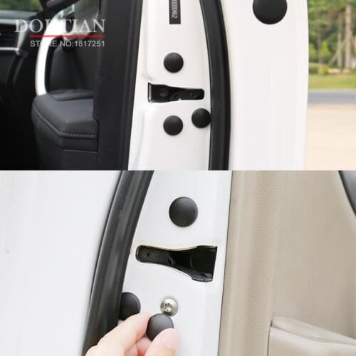 12PCS Door Lock Screw Protector Cover For Toyota rav4 2017 2018 Accessories