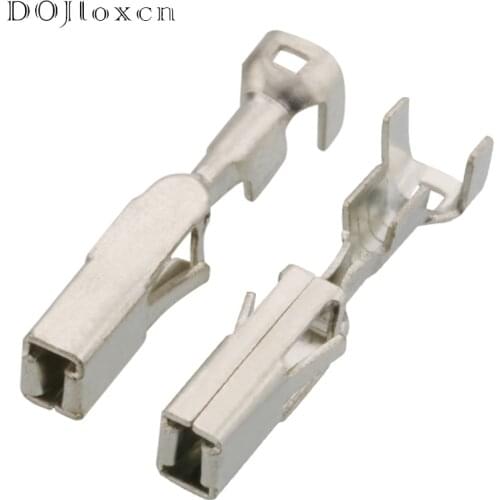 20 Pcs 2.8 MM Series Brass Wiring Terminal For VW Tyco AMP Car Splices Female Wire Terminal Crimp Cable Pins 4D0971992