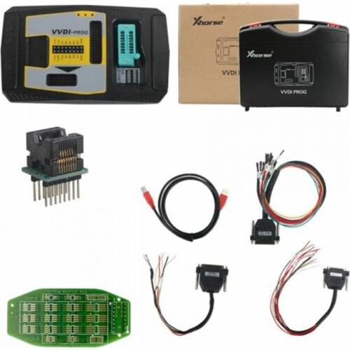 2021 VVDI Prog V4.9.8 Key Programmer with MCU EEPROM Adapter Update Online Original Device