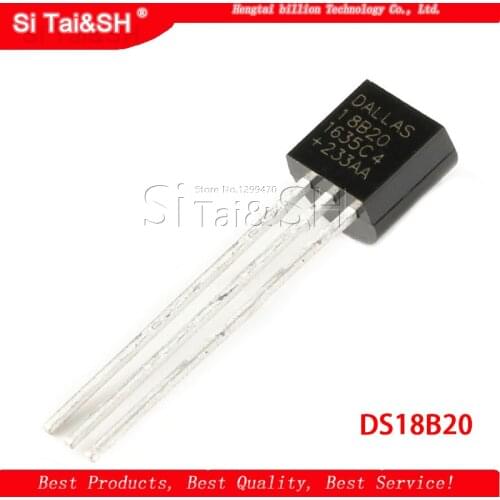 5pcs/lot Sensor Electronic chip DS18B20 TO-92 18B20 chips Temperature Sensor IC 18b20 diy electronic