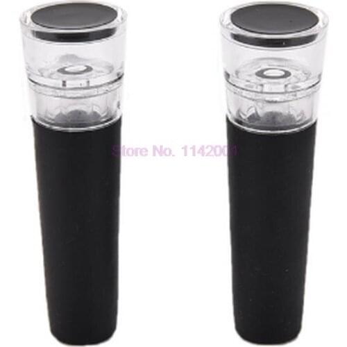 500pcs Red Wine Champagne Bottle Preserver Air Pump Stopper Sealer Plug Tools Vacuum Sealed Saver Retain Freshness Stopper
