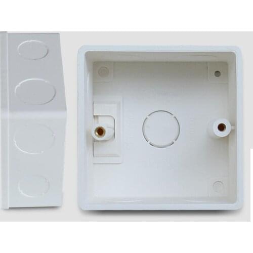 86 type 77*77MM electrical Sockets outlet wall switch concealed installation bottom box plate