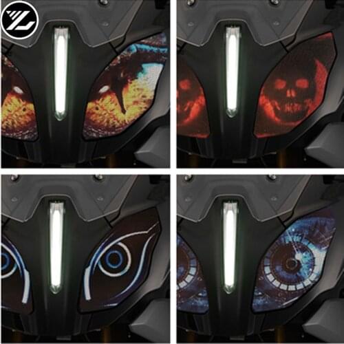 Motorcycle accessories headlight protection sticker Front Fairing Headlight Sticker Guard Sticker for BMW R1200RS 2015-2018