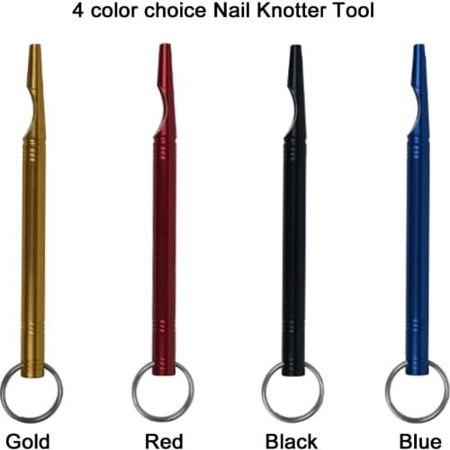 Aventik CNC Machined Nail Knotter Tool, Easy Knot Tying Tool Fishing Accessory