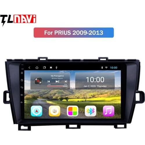 2G RAM Android 10 Car Multimedia GPS Radio Stereo For Toyota Prius 2009 2010 2011 2012 2013 Car Video Navigation
