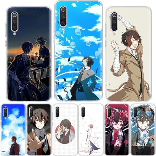 Bungou stray dogs Dazai Osamu Phone Case For Xiaomi Redmi Note 10 9 9S 8 8T 7 6 5 9C 9A 8A 7A 6A 5A Pro S2 K20 K30 Coque