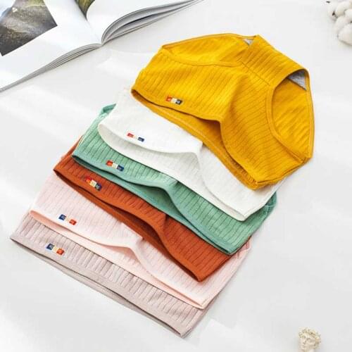 Breathable Seamless Panties Female Underpants Cotton Sexy Solid Color Japanese Style 1Pcs M/L/XL