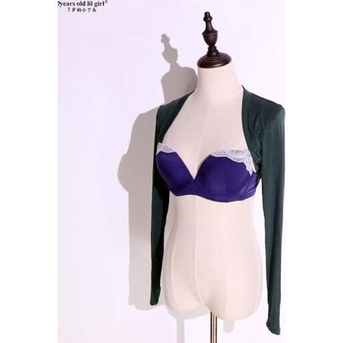 Flamenco Belly Dance Yoga ballet Top New Modale Cotton Long Sleeve Shoulder Cuff CO20