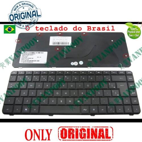 New Notebook Laptop Keyboard for HP Compaq Presario G42 CQ42 AX1 G42-100 G42-200 G42-300 G42-400 Black Brazil BR BZ V112246AR1