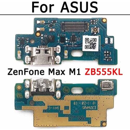 Original Usb Charge Board For ASUS ZenFone Max M1 ZB555KL Charging Port Replacement Flex Cable Ribbon Socket Plate Spare Parts