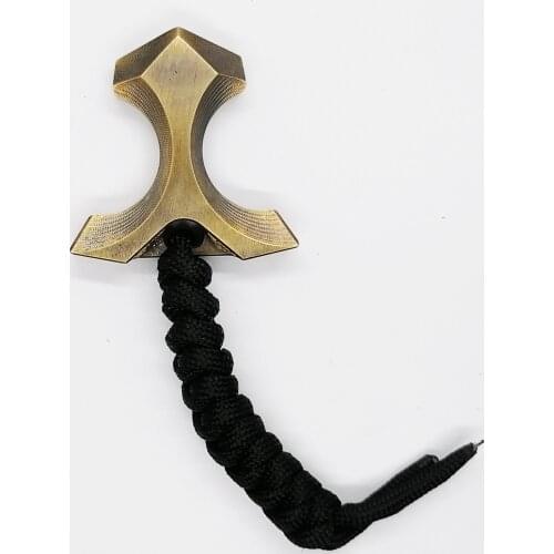 Solid Brass Made Portable EDC Pocket Tools for Window Glass Breaker Survival Outdoor Camping Garget Gear Accessories