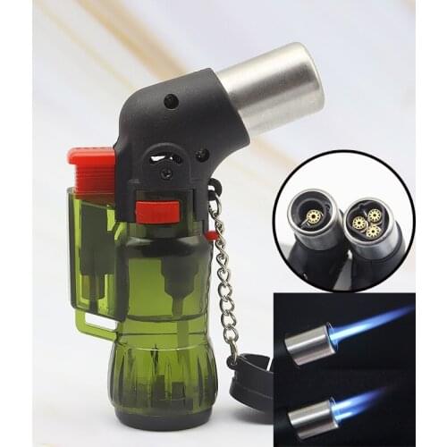 Spray Gun Gas Lighters Cigarette Torch/ Turbo Lighter 1300C Jet Butane Gadgets for Men Unusual Lighters Smoking Accessories
