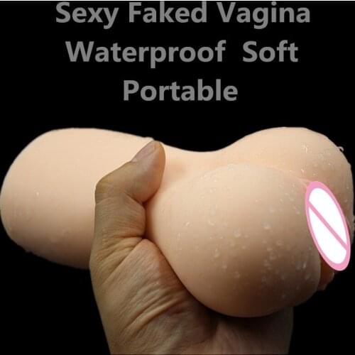 Sex Toys for Man Masturbator Cup Faked Pussy Waterproof Soft Ass Artificial Vagina Massage For Penis Dildo Cock Cover Mini Dolls