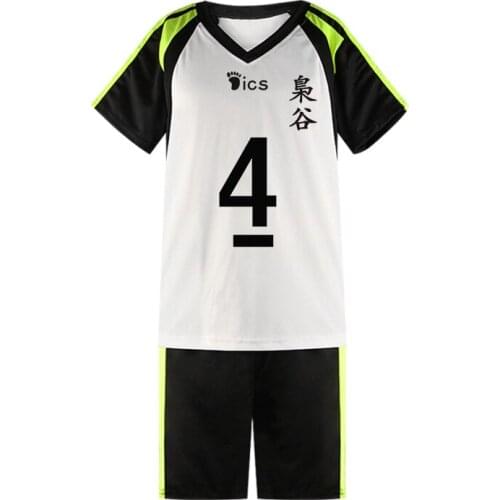 Haikyuu Sportswear Jersey anime Haikyu Fukurodani Academy top shorts Volleyball Club Uniform Bokuto Koutarou Cosplay Costume