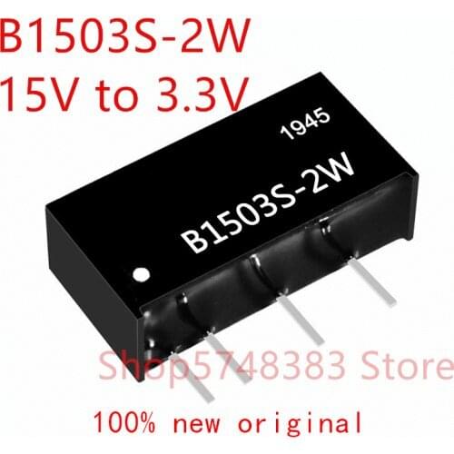 1PCS/LOT 100% new original B1503S-2W B1503S 2W B1503 15V to 3.3V isolation power supply
