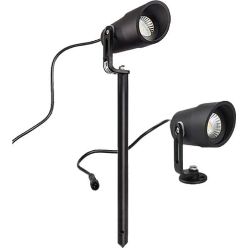 10pcs Outdoor Garden Spot Light 12V 24V 3W COB IP67 Waterproof Garden Grondspots Spike Lawn Lamps Tree Flood Landscape Lighting