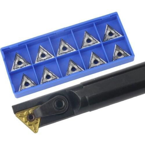 1pc S16Q-MTWNR16 S20R-MTWNR16 S25S-MTWNL16 Internal Turning Tool Holder TNMG16 Carbide Inserts Lathe Bar CNC Cutting Tools Set