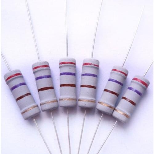 2W 100 120 150 180 200 220 240 270 300 330 360 390 430 470 510 560 620 680 750 820 Ohm Resistance Original New Metal Oxide Film