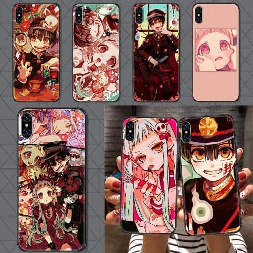 Anime Hanako Kun Phone Case Cover Hull For iphone 5 5s se 2 6 6s 7 8 12 mini plus X XS XR 11 PRO MAX black art waterproof pretty