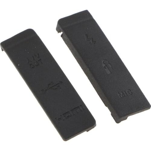 For Canon EOS 5D2 5D Mark II USB MIC Flash HDMI Interface Cover Rubber Cap Replacement USB HDMI splashed liquid out of camera