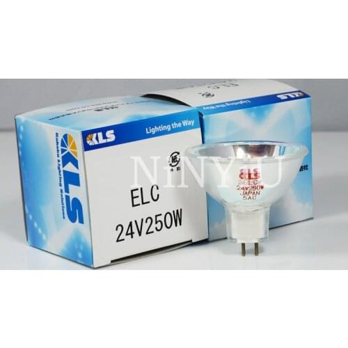 KLS ELC 24V250W Orbotech AOI Equipment Detection Halogen Lamp Medical Endoscope Cold Light Source
