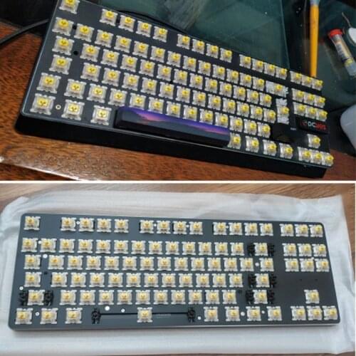 10Pcs Gateron SMD Yellow Switches Mechanical Keyboard 3pin Gateron MX Fit GH60 P9YA