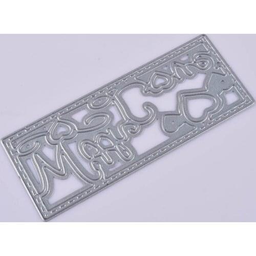 Metal Love Cutting Dies Stencils Photo Album Embossing Scrapbooking Cards Decor