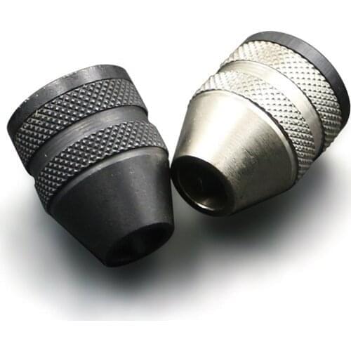 Mini Keyless Drill Bit Chuck Adapter Converter 1/4 '' Hex Shank Drill Bit Hole Rotary Tool