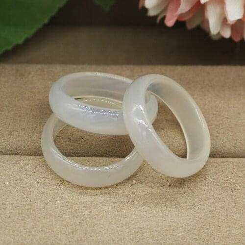 Personality fashion lucky classic ring gift couple ring natural black texture men and women handmade brand jewelry