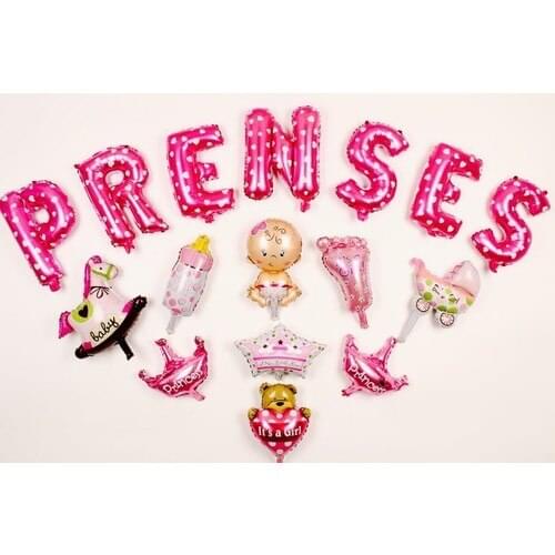 I found Girl Baby Room Foil Balloon Set Baby Room Decoration