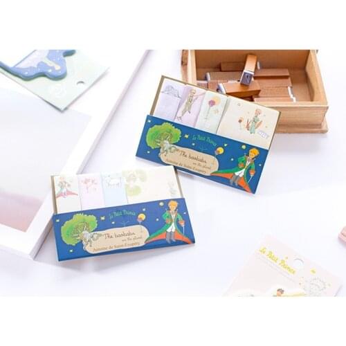 2pcs Little Prince Sticky Note Set Cartoon Drawing Planet Label Tag Memo Diary Post Sticker Marker It Office School H6837