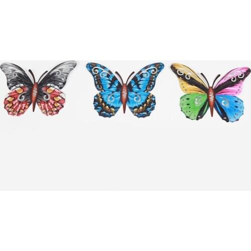 New Wrought Iron Butterfly Wall Decorations Home Craft Decorations Wrought Iron Wall Hanging Decorations Decorations