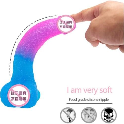 Huge Big Penis Sex Toys Femme Color Realistic Dildo With Suction Cup Sex Toys for Woman Strapon Female Masturbation