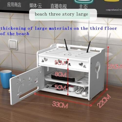 Acrilico Small Secret Almacenaje Tv Set-top Remote Control Holder Caja Almacenamiento Organizer Caixa Organizadora Storage Box