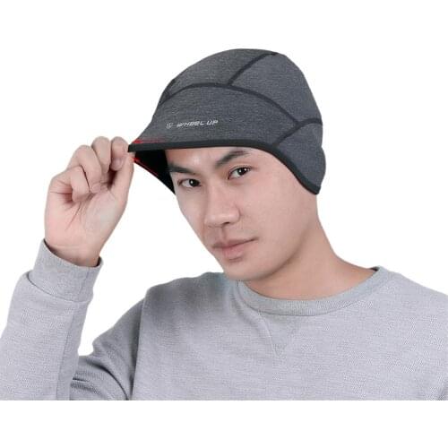Cycling Inner Hat Plus Velvet Inside The Outer Layer Anti-Sweat Hat Thin Outdoor Bicycle Riding Hat Ski Under Helmet Lining