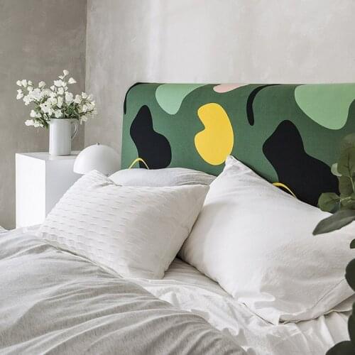 Modern Minimalist Bedside Cover Dust Protection Cover Headboard Cover Full Enclosed Elastic Protective Cover