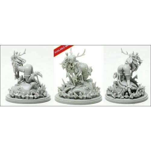 Special offer die-casting resin model EX 07 King DOM death savior resin white model free shipping