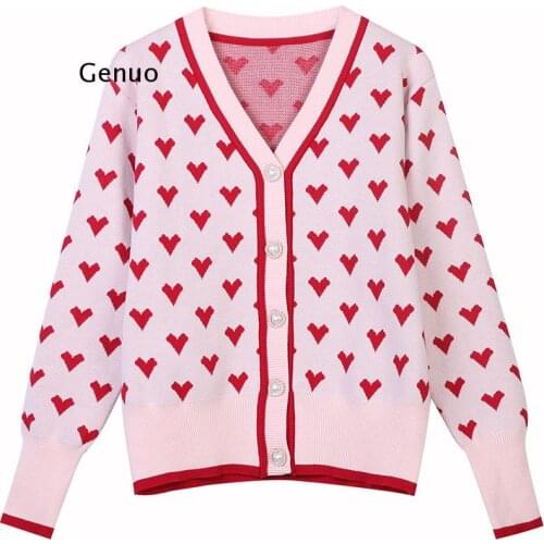 2021 Spring Knit Cardigan Rose Ribbon Women Jacket Short Coat Sweater Women Knitwear Warm Outerwear Japanese