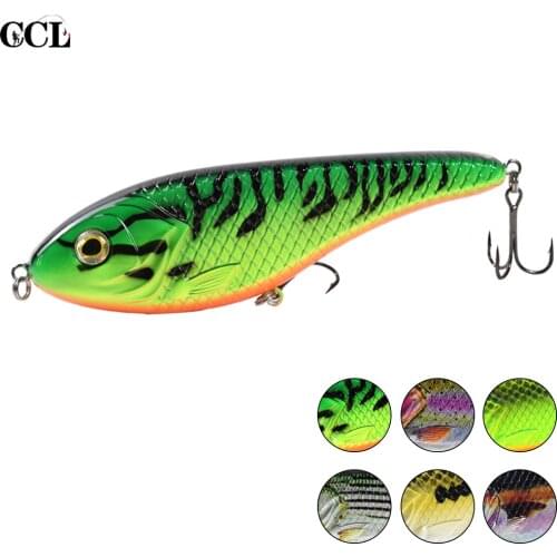 5.9 Inch 81g Jerkbait for Bass Pike Fishing High Quality ABS Artificial Wobbler Baits Fishing Tackle