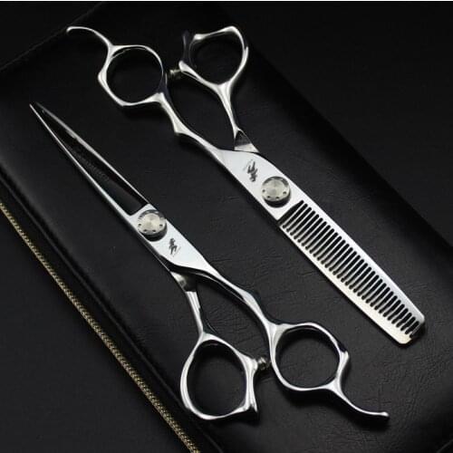 Freelander Styling Hair Scissors 6.0 inch Professional High Quality Solon Barber Shears Hairdressing Scissors