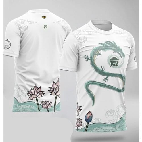 2020 FLY Competition Team Uniform T-shirt FLY Competition Cap T-shirt League of Legends LCS LOL Gaming Jersey Custom ID 3D Shirt