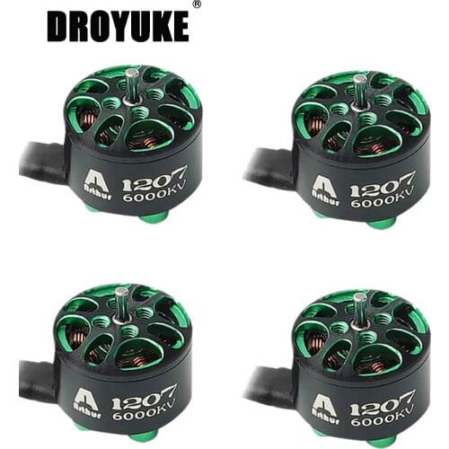 4PCS Flashhobby Arthur A1207 5200KV 6000KV 7000KV Racing Edition Brushless Motor for RC FPV Racing Drone DIY Accessories