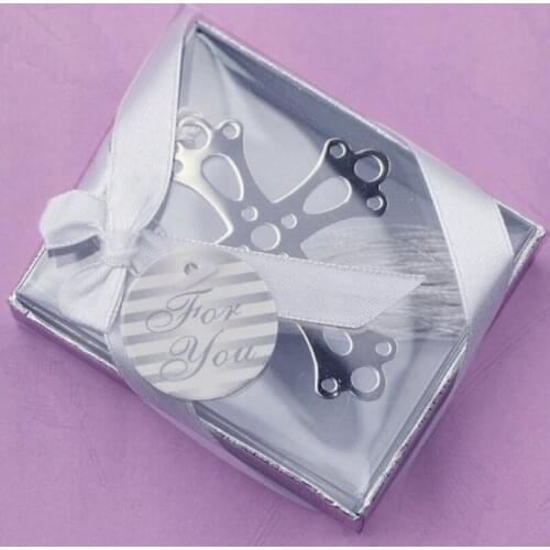 Creative Gift Silver Metal CROSS BOOKMARK For Christening Wedding Favor Birthday Party LX2153