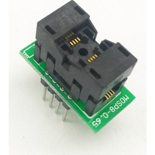 MSOP8-0.65 Universal Burning Stand / Test Stand / Msop8 to Dip 8 Programming Stand Ssop8 Socket