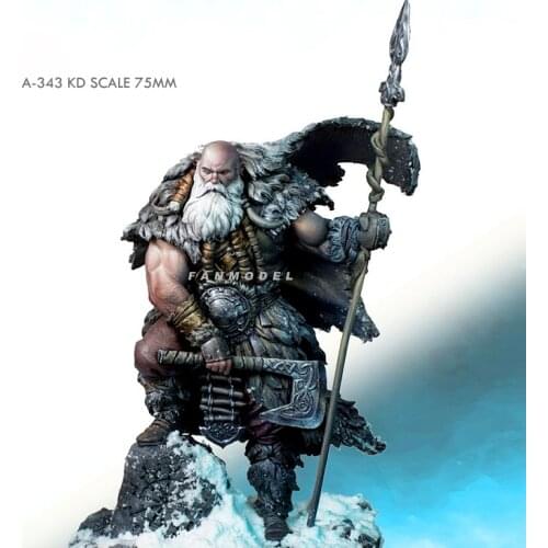 1/24 75mm Resin model kits figure DIY toy self-assembled A-343